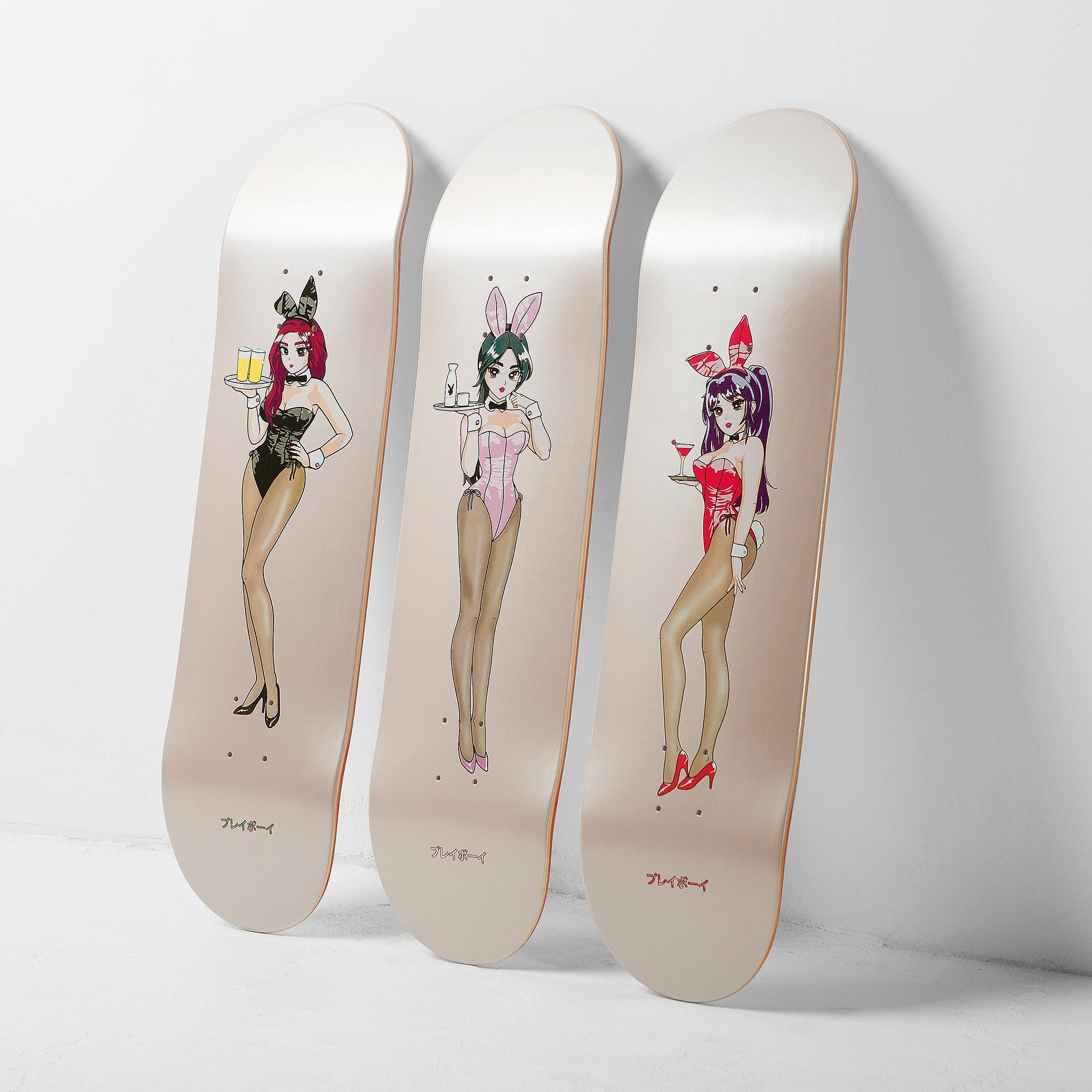 Playboy Tokyo - Kiko Skate Deck image count 3